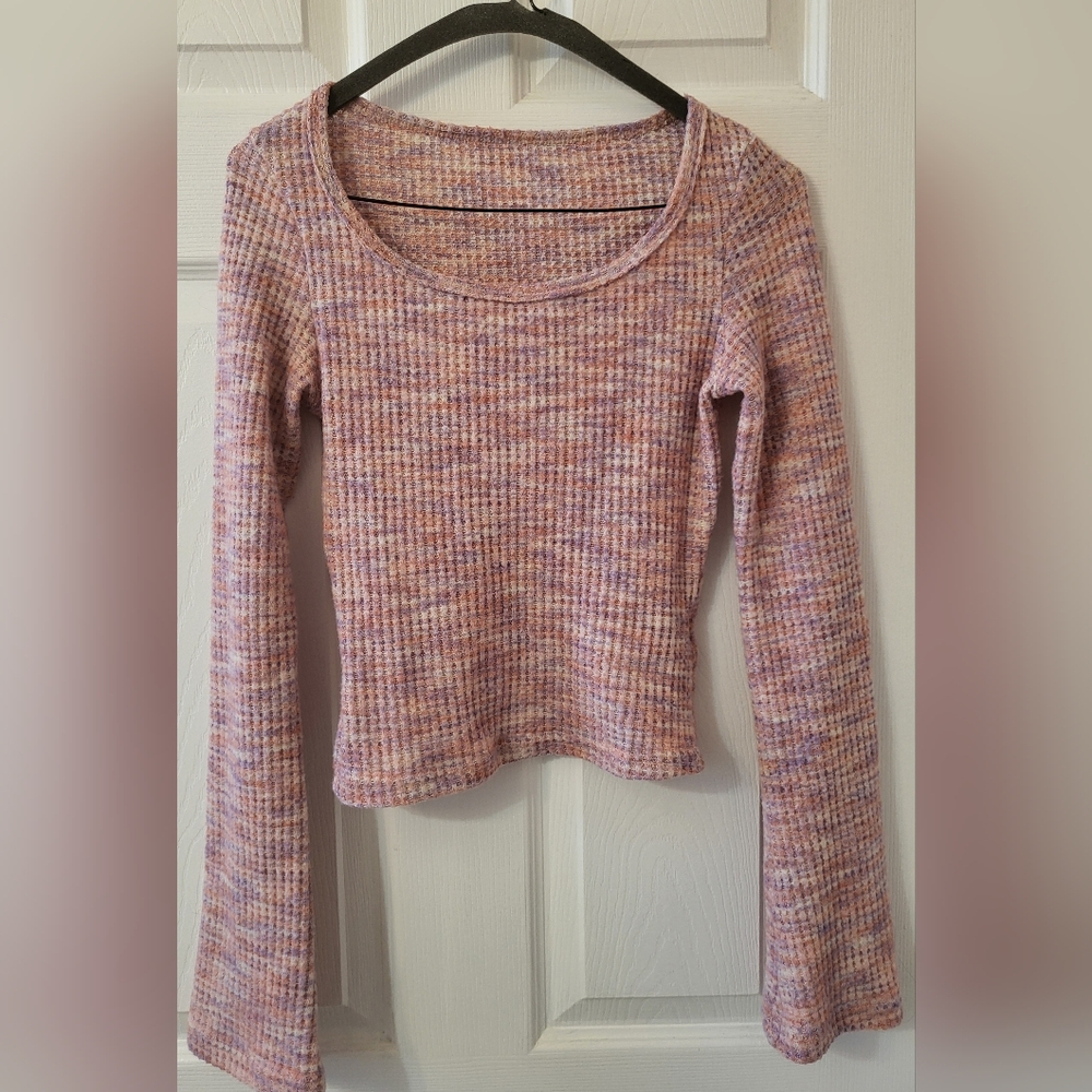 SHEIN Multicolor Knit Women's Blouse